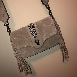 SALE!! Rebecca Minkoff JONI purse Suede NEW